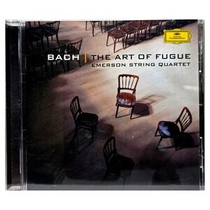 Bach The Art of Fugue Emerson‎ String Quartet CD 2003 Deutsche Grammophon